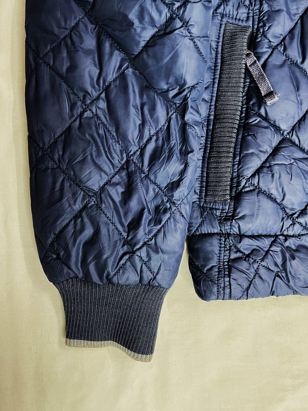 Tommy Hilfiger Navy Blue Bomber Jacket – Men’s XL