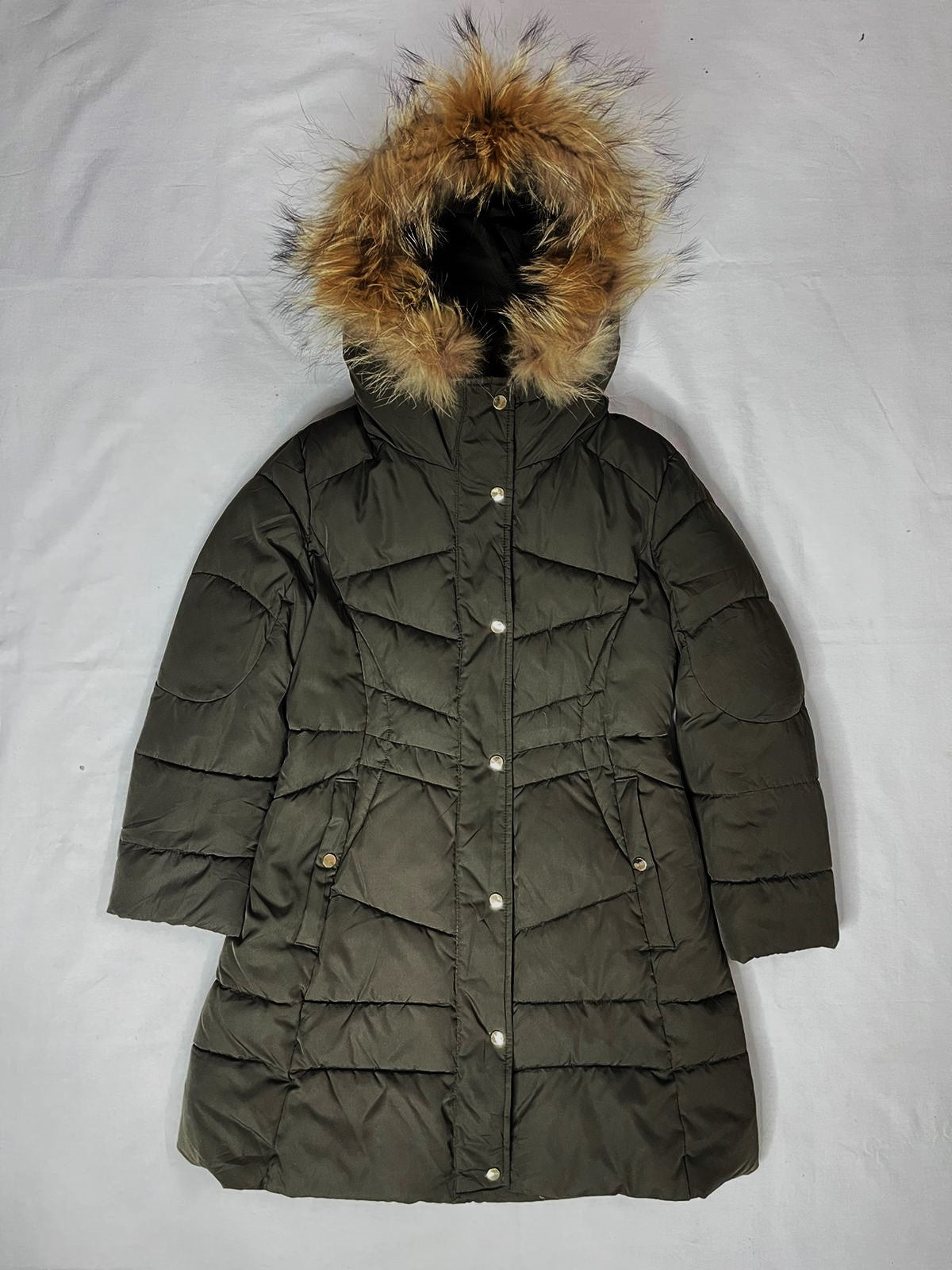 GGPX Ladies Premium Down Jacket – Army Green (Small)