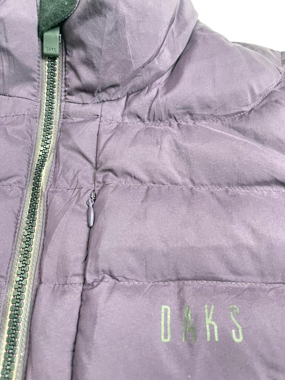 OAKS Sleeveless Down Jacket – Purple/Black – Unisex M