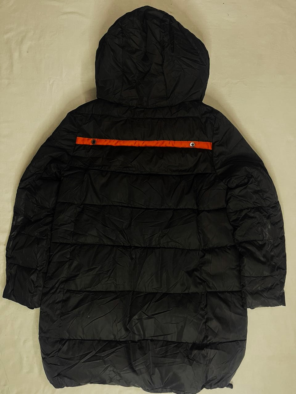 NAME Long Down Jacket – Jet Black (Unisex L)