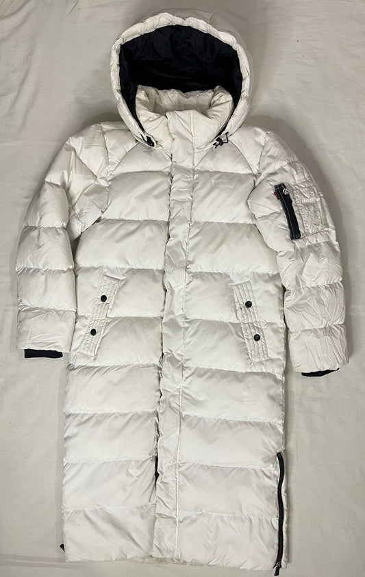 LEVI'S Long Puffer Jacket – White (Unisex XS)