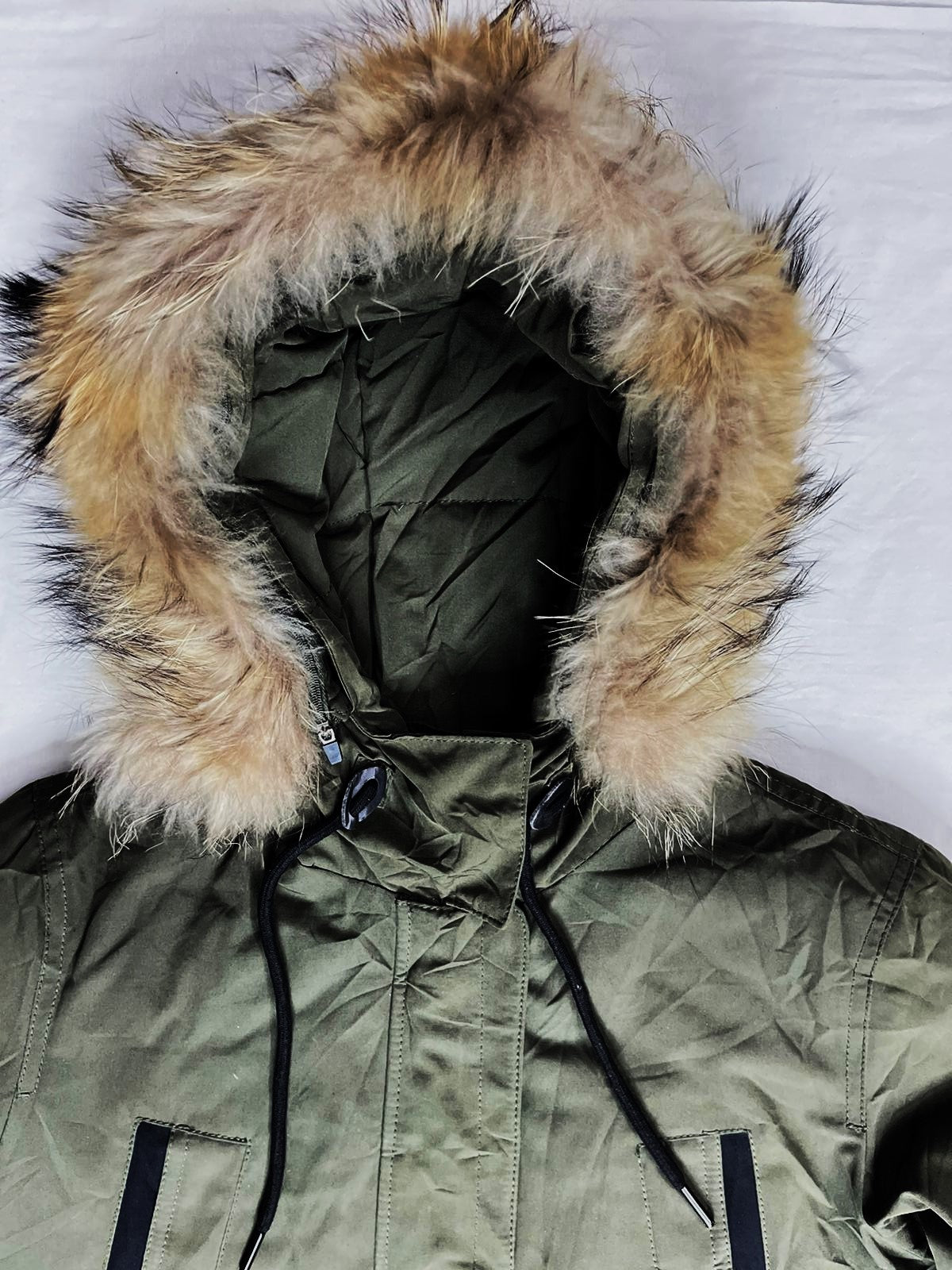 Seoul Puffer Jacket — Olive Green (Unisex)