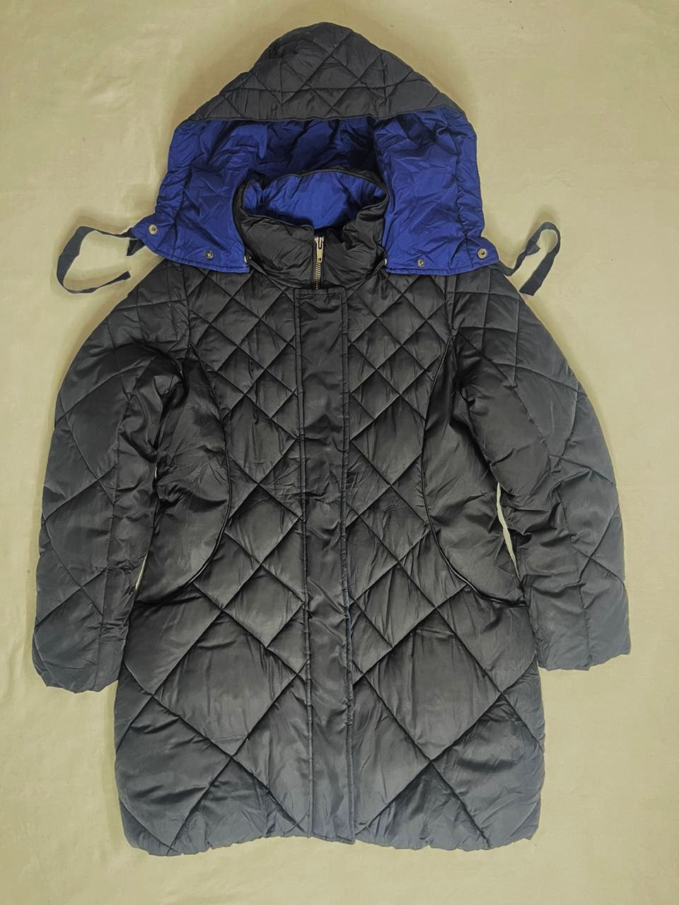 THE EAST SHOP Long Puffer Jacket – Black (Girls M)