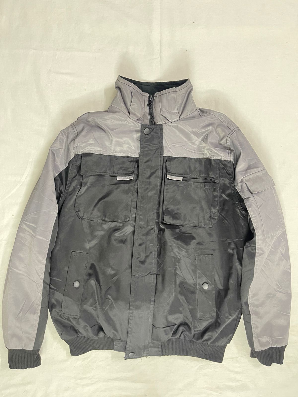 TRENTO Workwear Heavy-Duty Down Jacket – Black/Grey – Men’s L