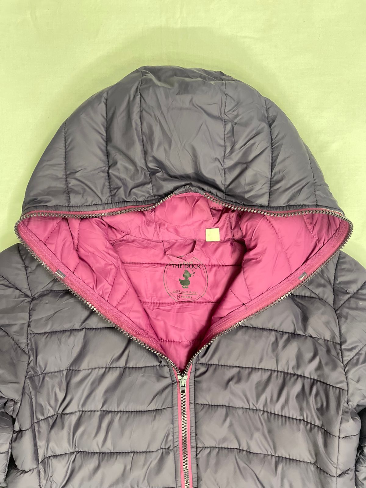 SAVE THE DUCK Purple Lightweight Jacket – Kids (Unisex) – Size M