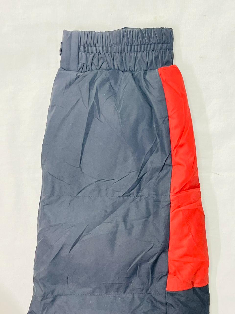 BLACK YAK Premium Puffer Jacket – Black/Red – Size M (Unisex)