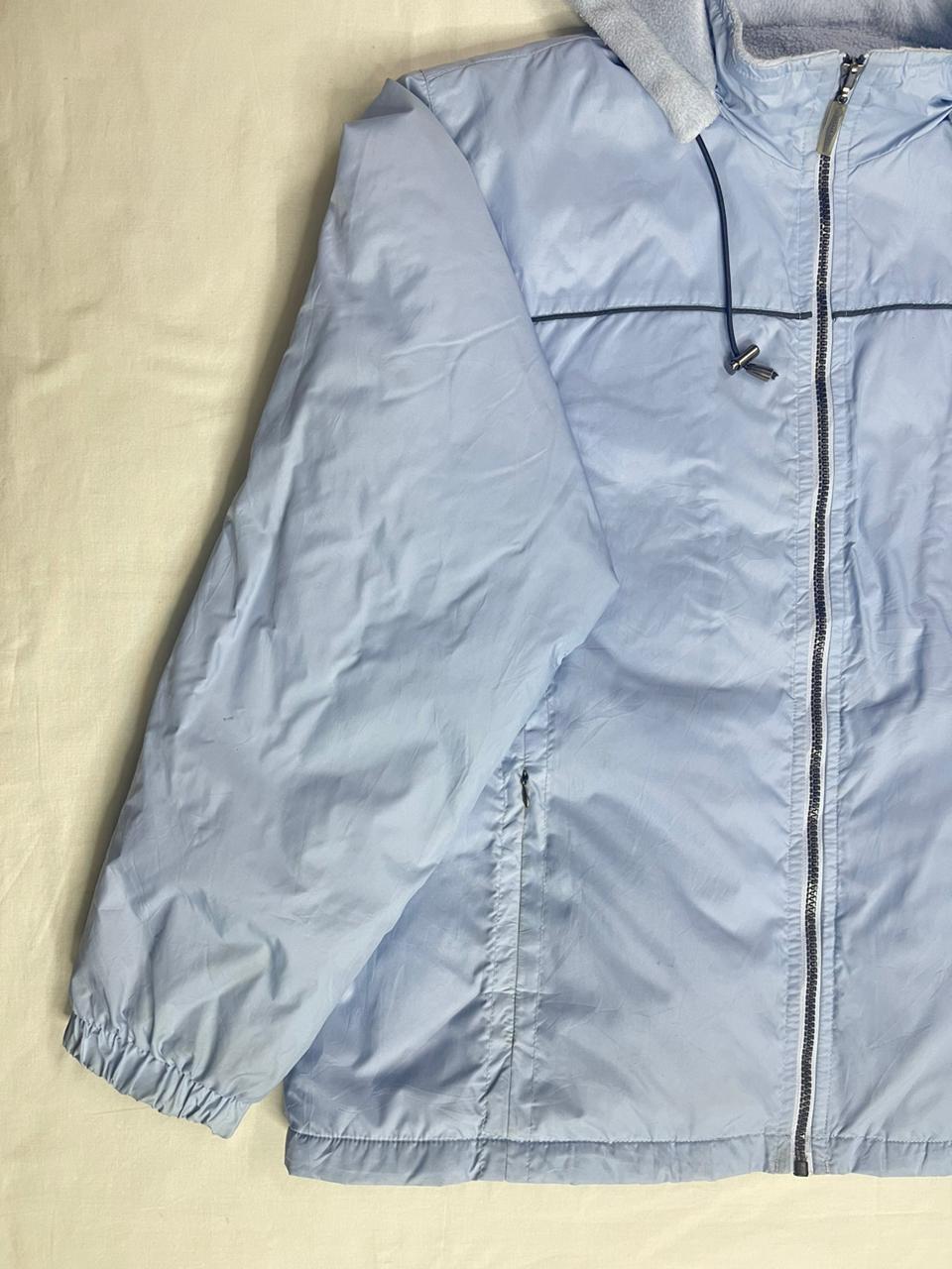 ZERO EXPOSUR Men’s Jacket – Sky Blue (Medium)