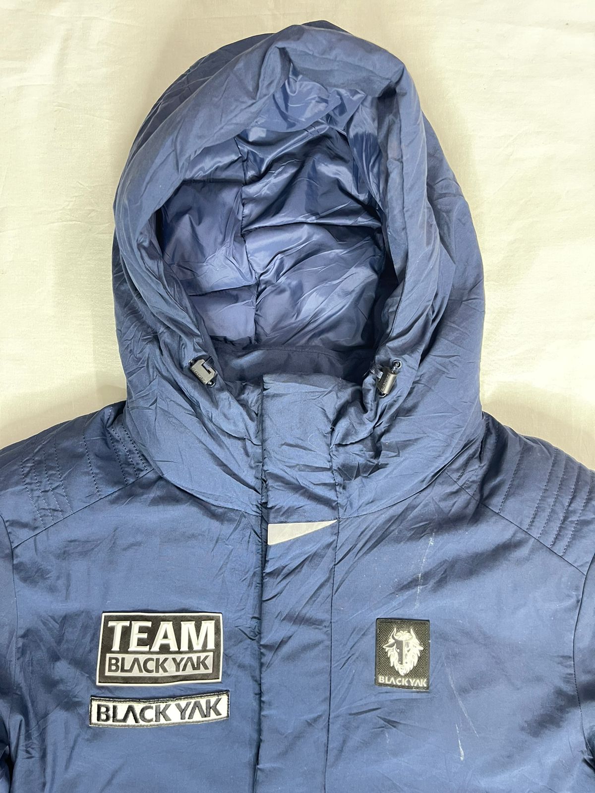 BLACK YAK Long Down Jacket – Blue (Men’s L)