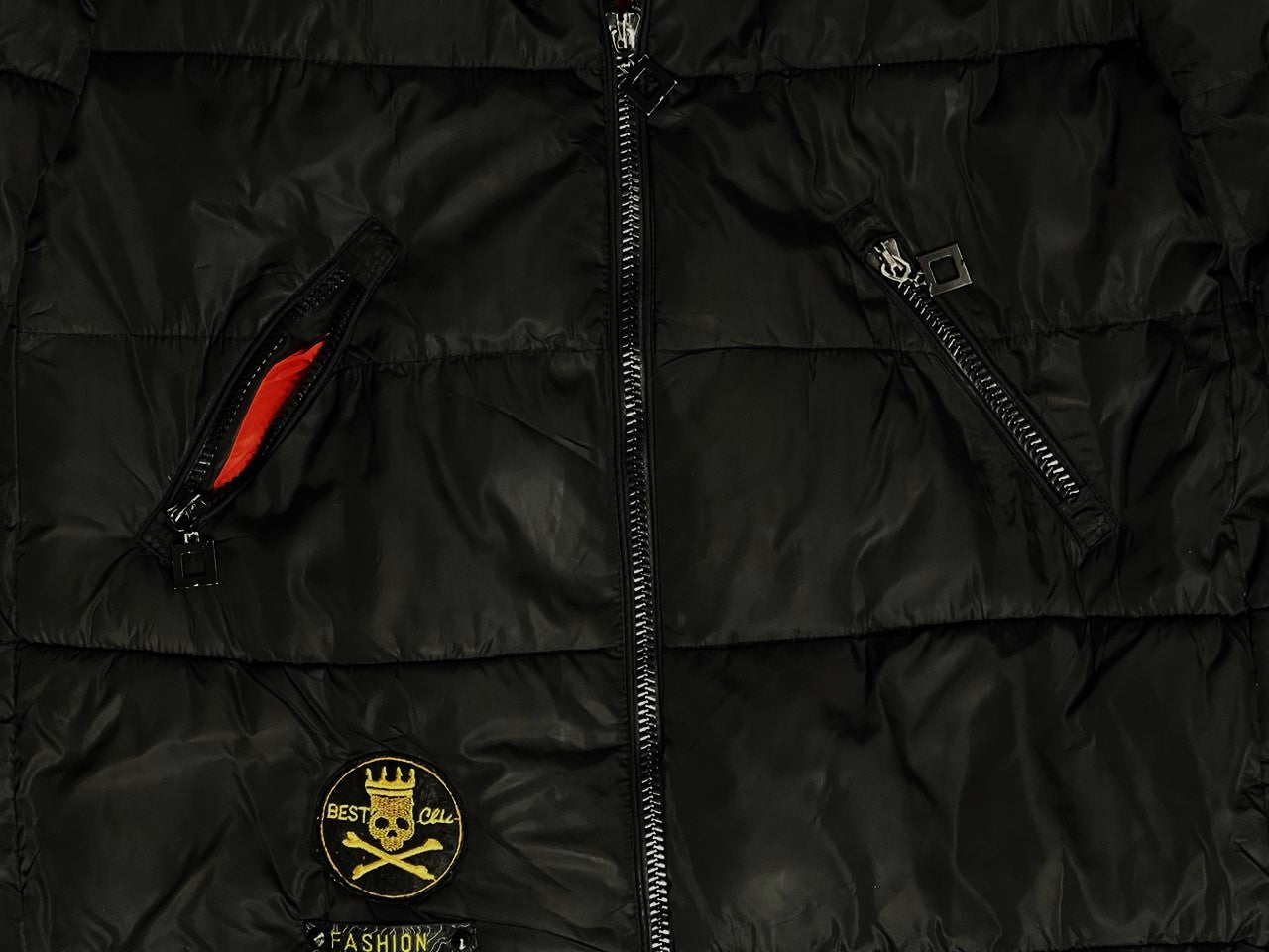 NAME Long Down Jacket – Jet Black (Unisex L)