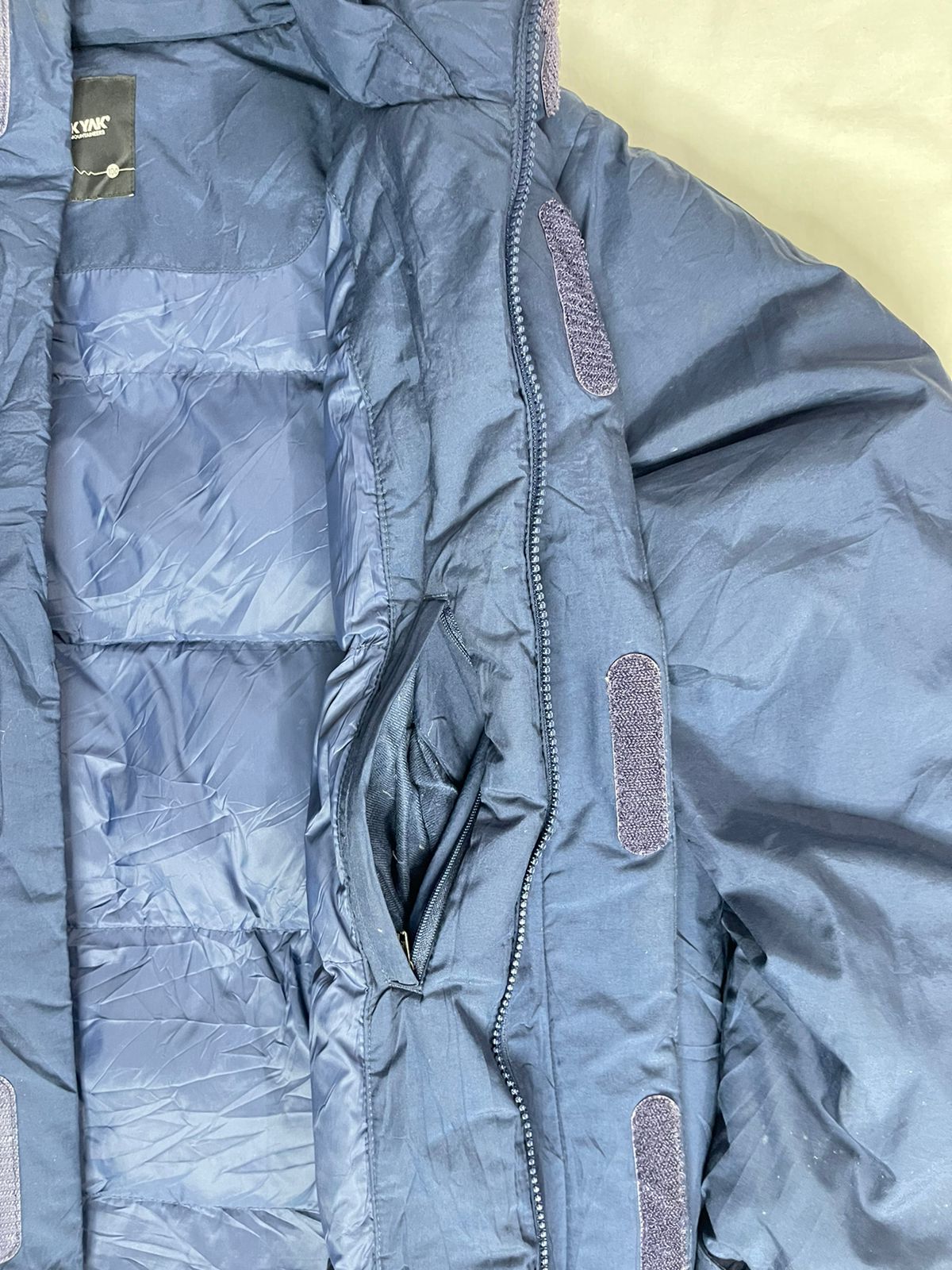 BLACK YAK Long Down Jacket – Blue (Men’s L)