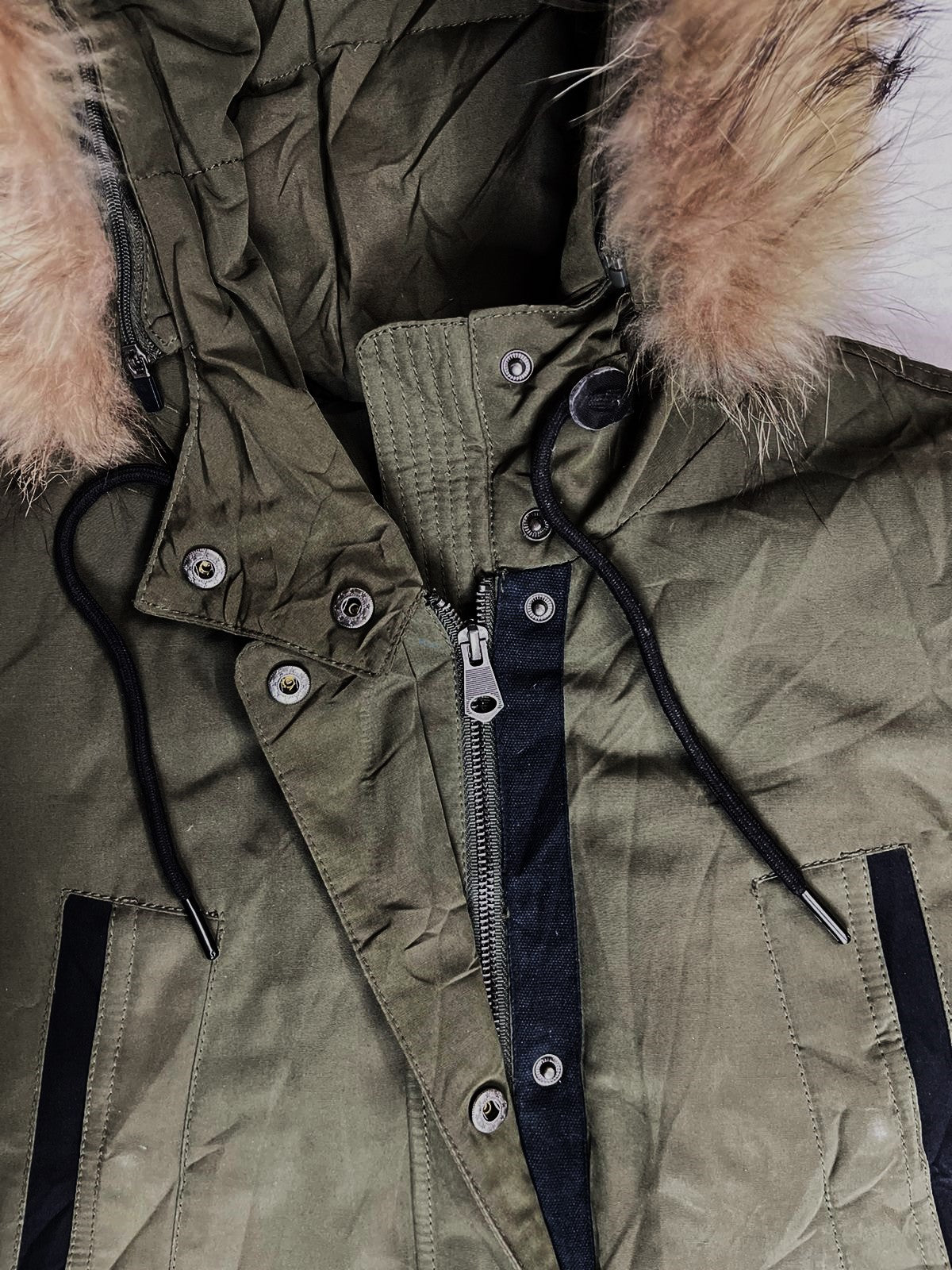 Seoul Puffer Jacket — Olive Green (Unisex)