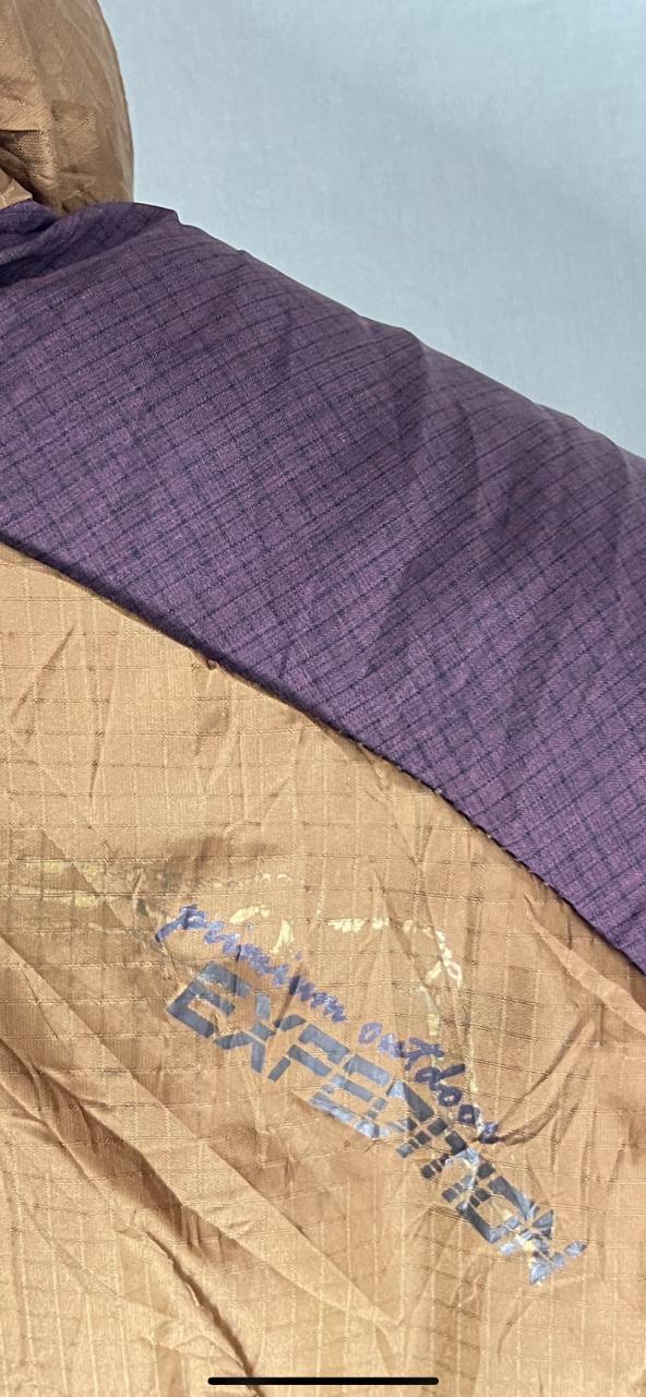 PARROT Mountaineers Expert Down Jacket – Brown × Purple (Unisex M)