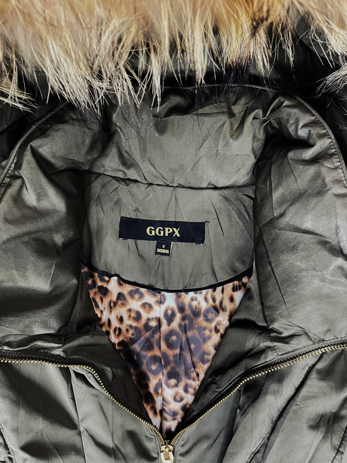 GGPX Ladies Premium Down Jacket – Army Green (Small)