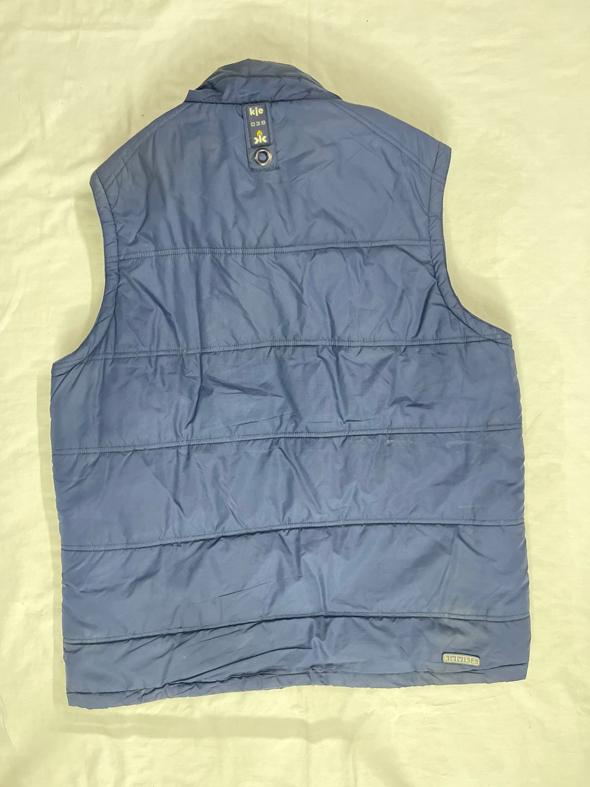 KJELVIK Sleeveless Jacket – Navy Blue – Men’s XXL