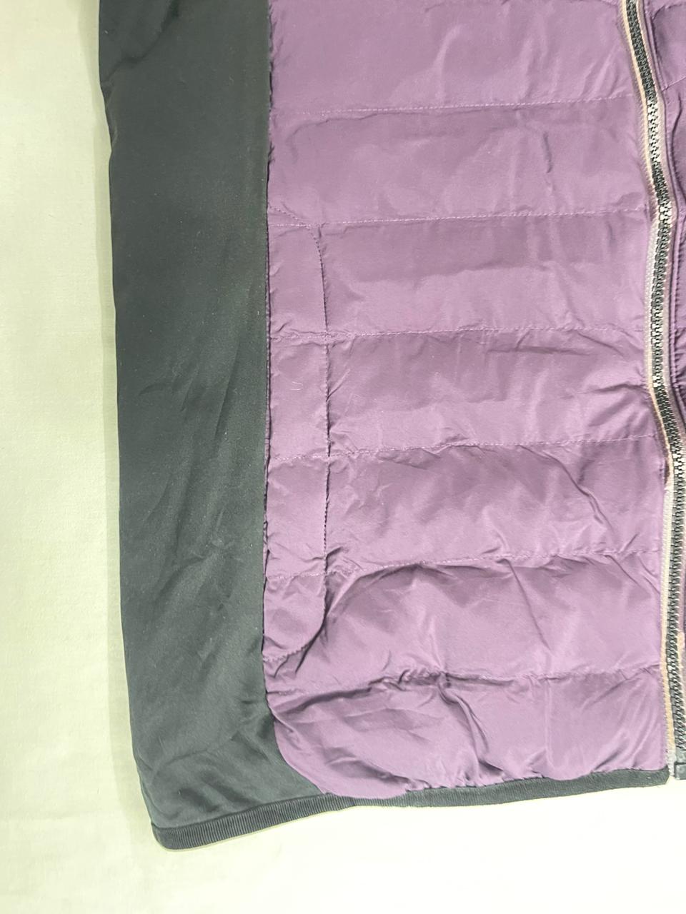 OAKS Sleeveless Down Jacket – Purple/Black – Unisex M