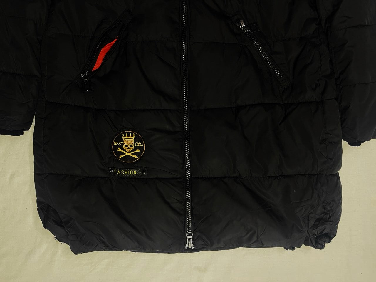 NAME Long Down Jacket – Jet Black (Unisex L)