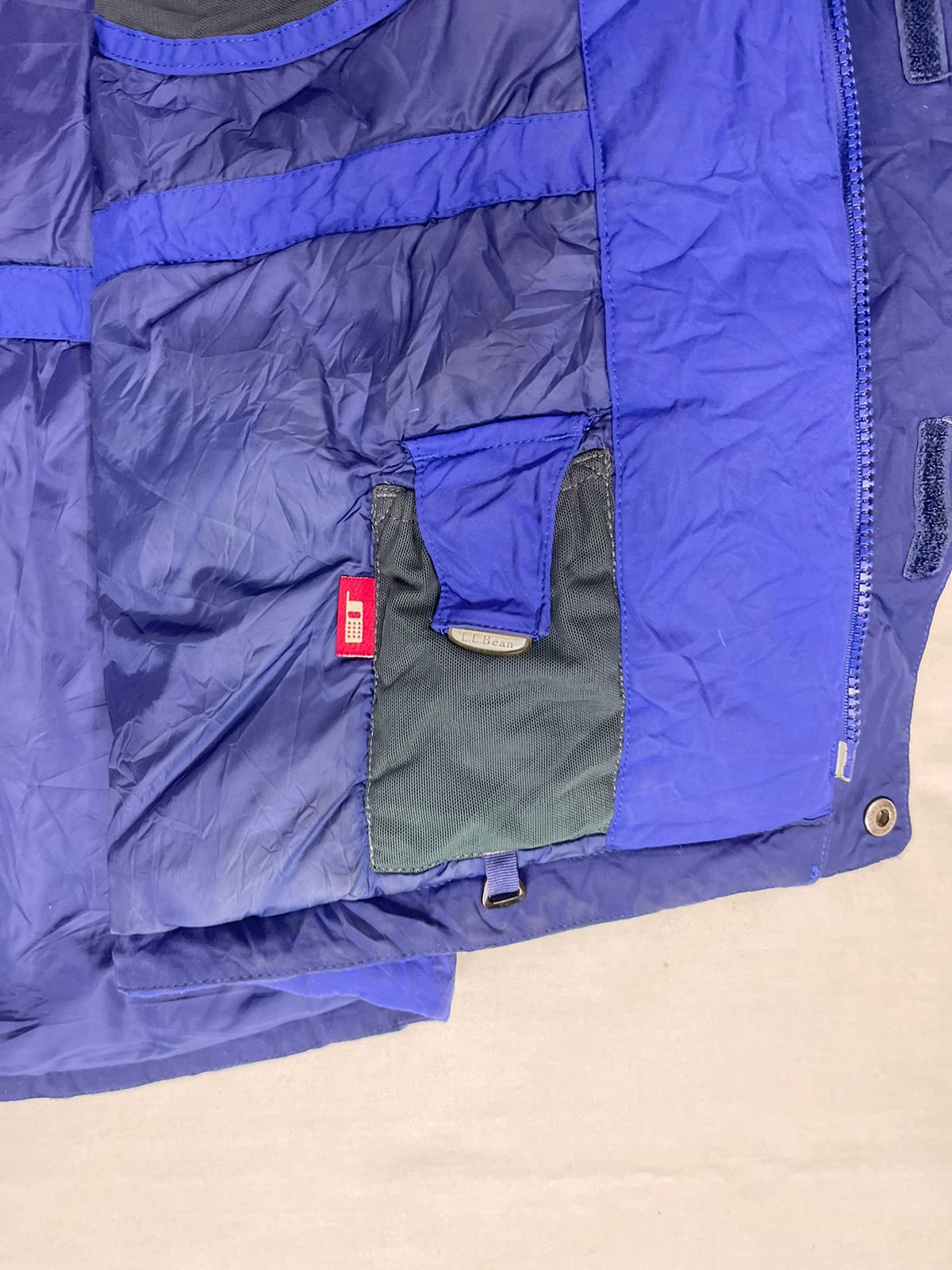 L.L. Bean Work Bomber Jacket – Blue Tones (Men’s L)