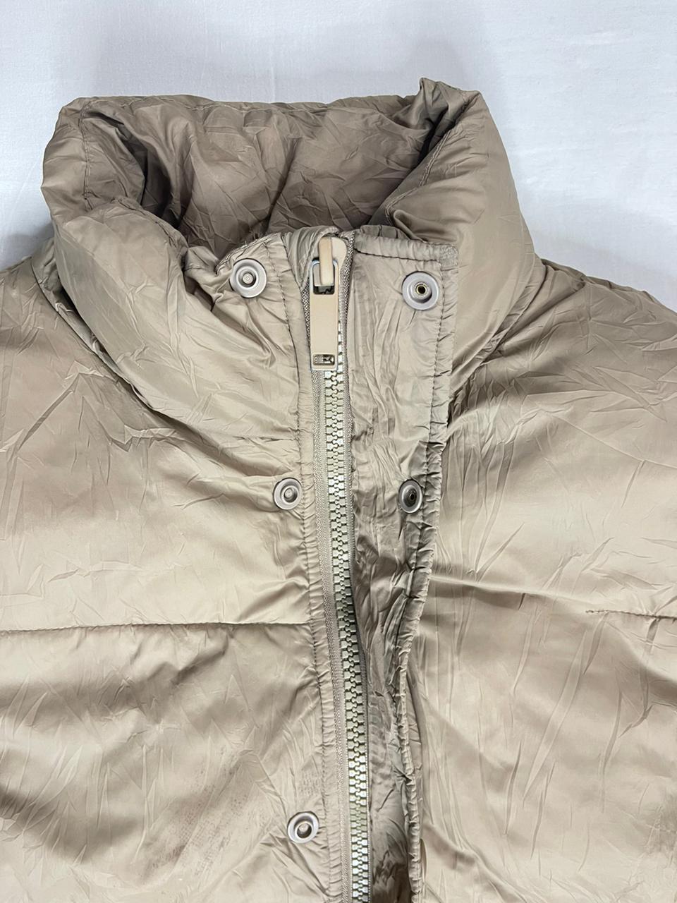 ZARA Bomber Jacket – Light Brown (Unisex M)