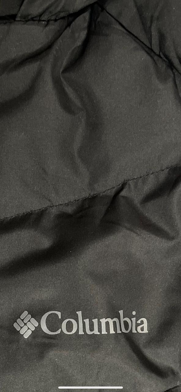 COLUMBIA Long Puffer Jacket – Black (Unisex M)