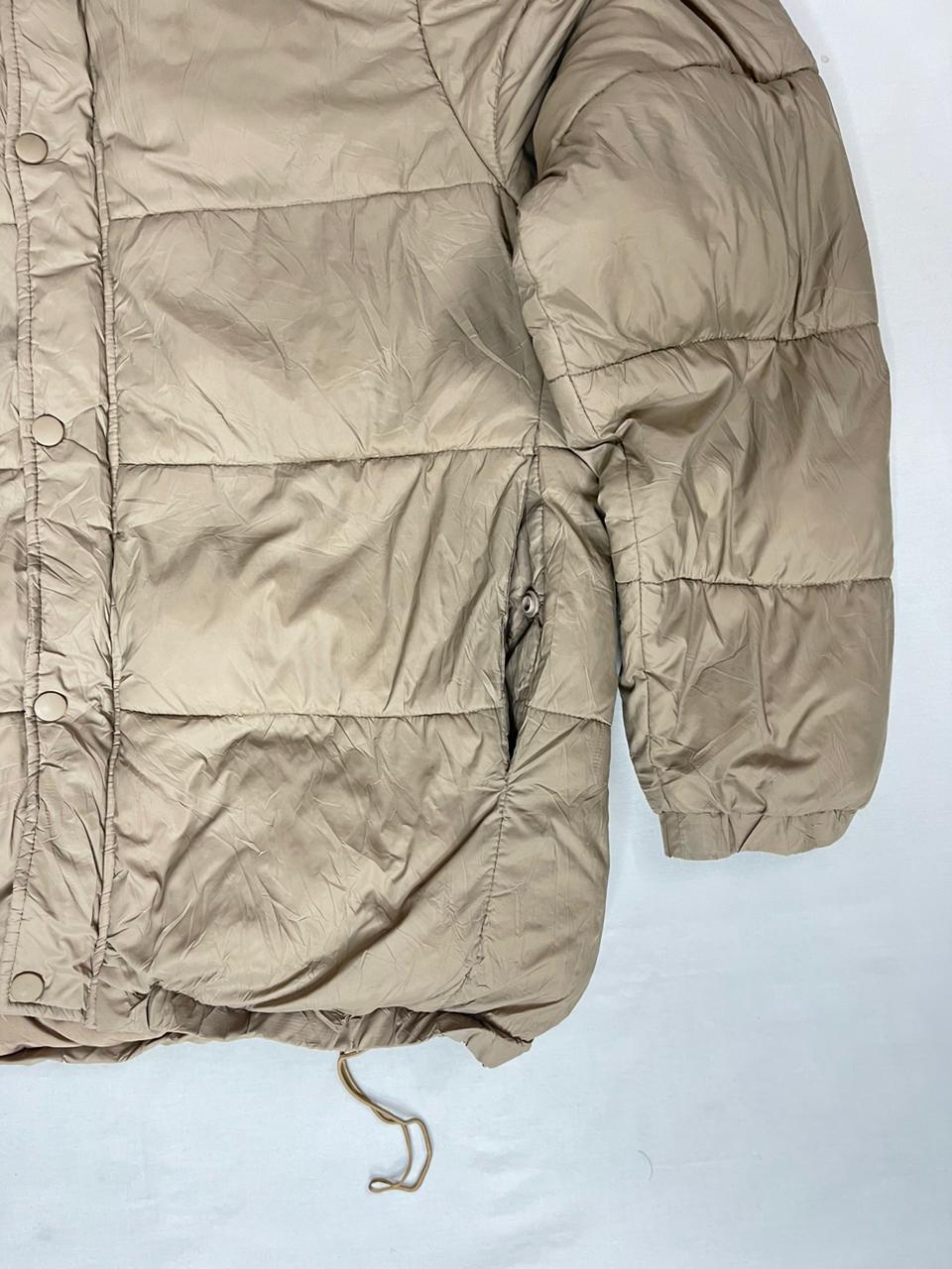 ZARA Bomber Jacket – Light Brown (Unisex M)