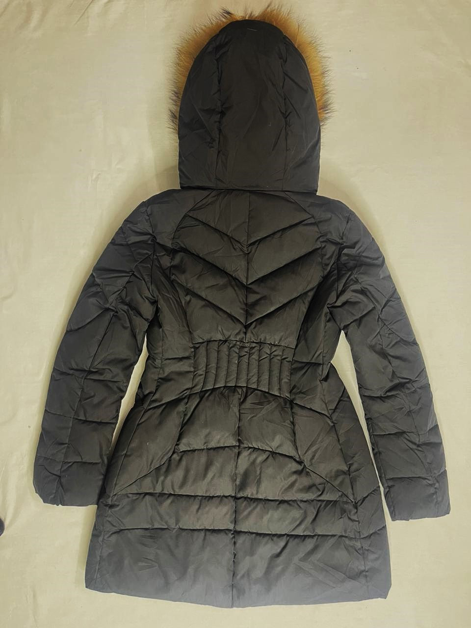 GGPX Ladies Premium Long Down Jacket – Black (Small)