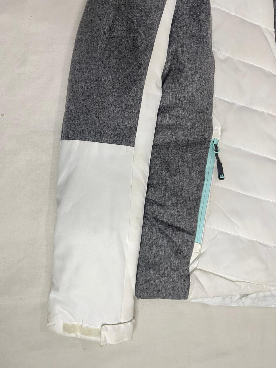 Mountain Warehouse Girls Adventure Jacket – White/Grey (Small)