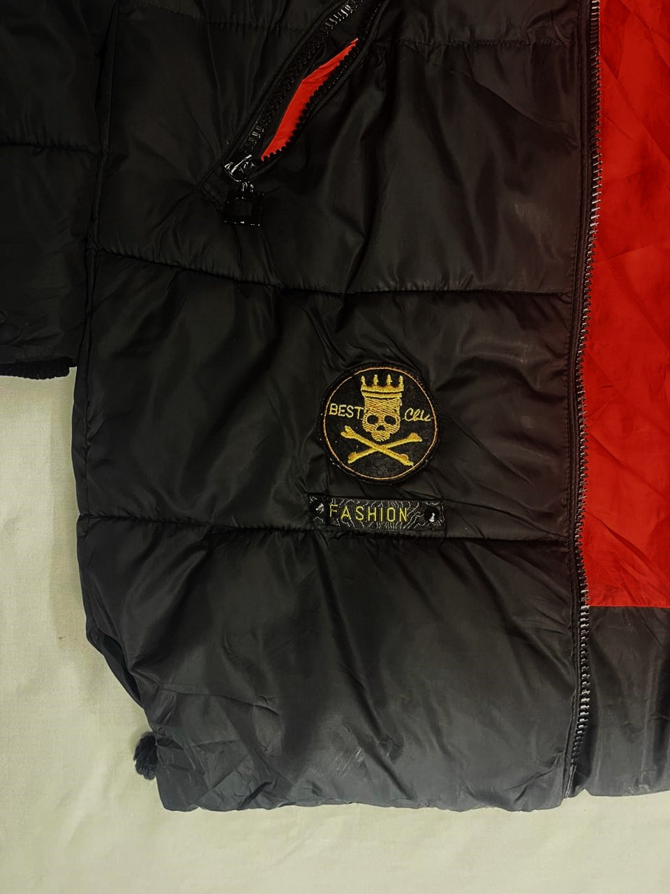 NAME Long Down Jacket – Jet Black (Unisex L)