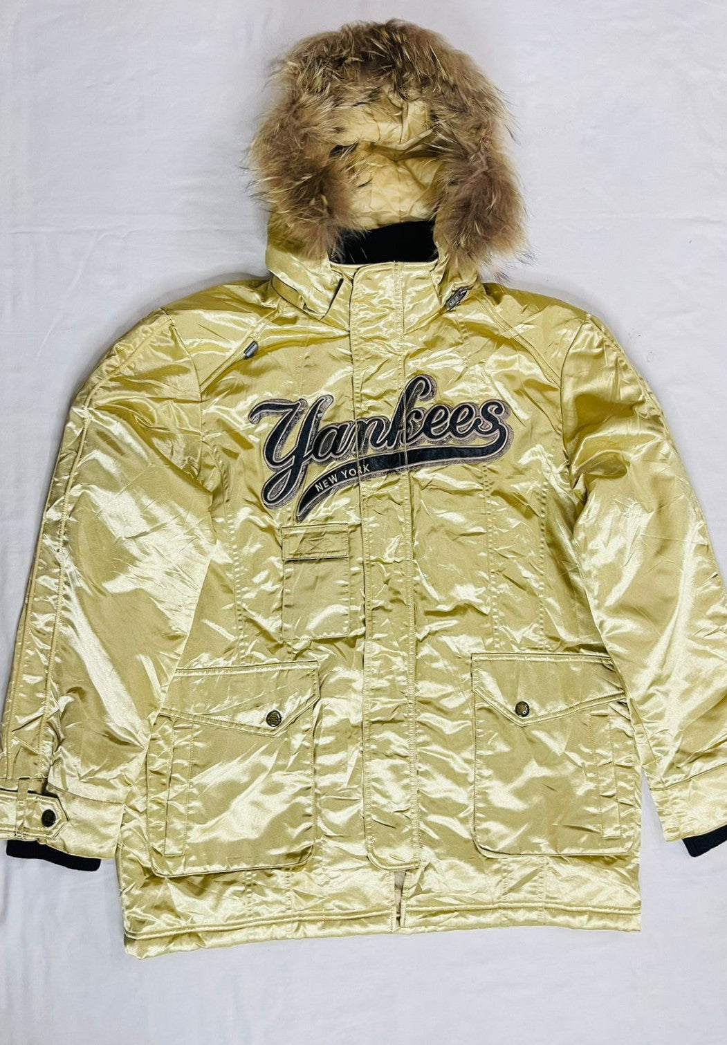 YANKEES Golden Luxury Jacket – Unisex – USA Size L