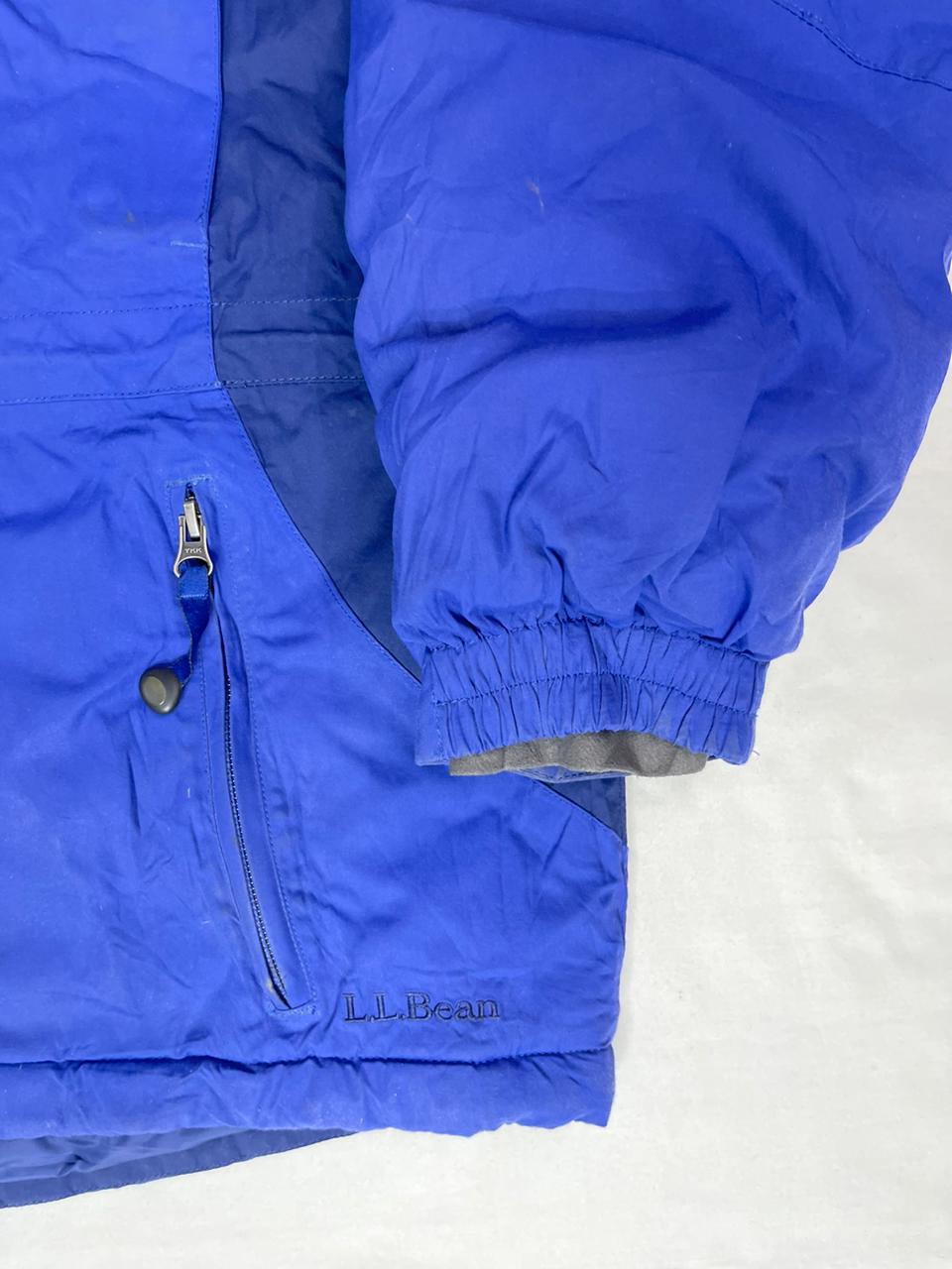 L.L. Bean Work Bomber Jacket – Blue Tones (Men’s L)