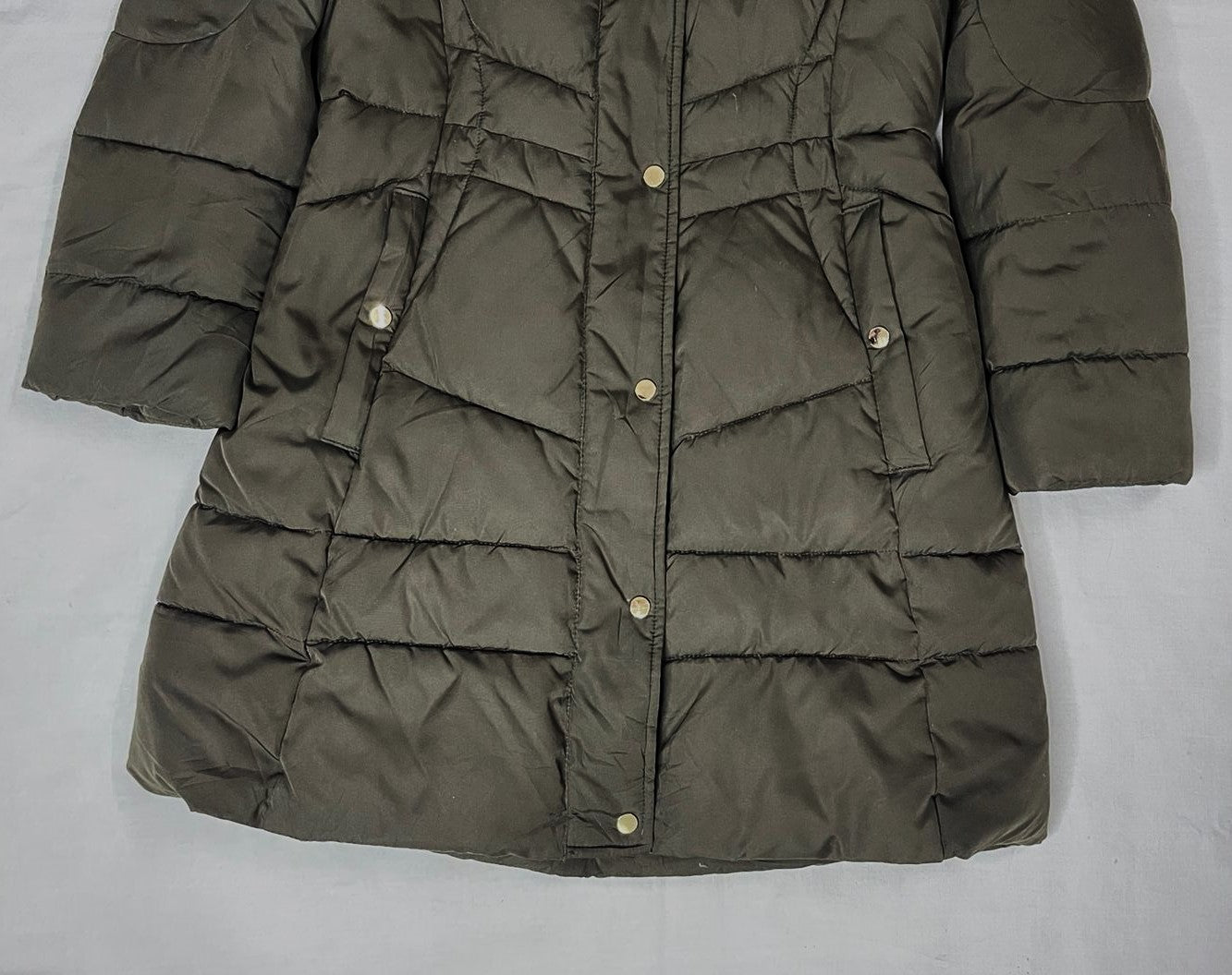 GGPX Ladies Premium Down Jacket – Army Green (Small)