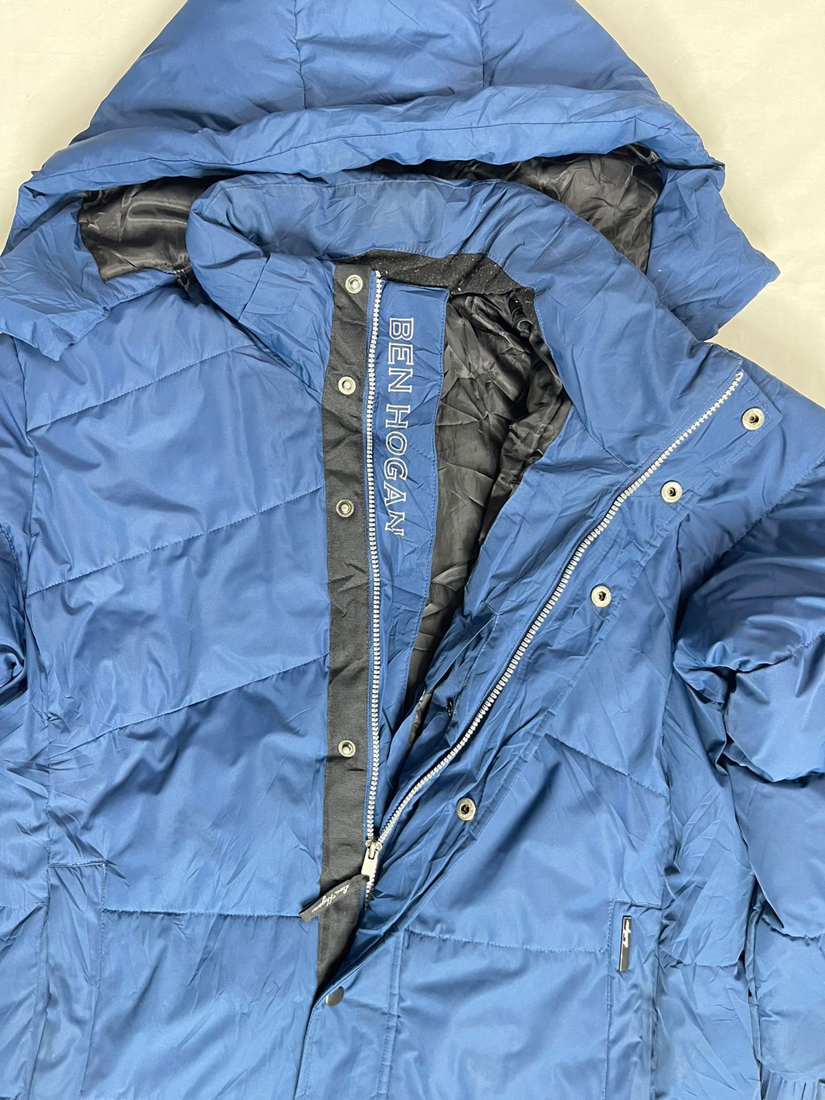 BEN HOGAN Long Down Jacket – Men’s Large “Built for Snow. Styled for the Street.”