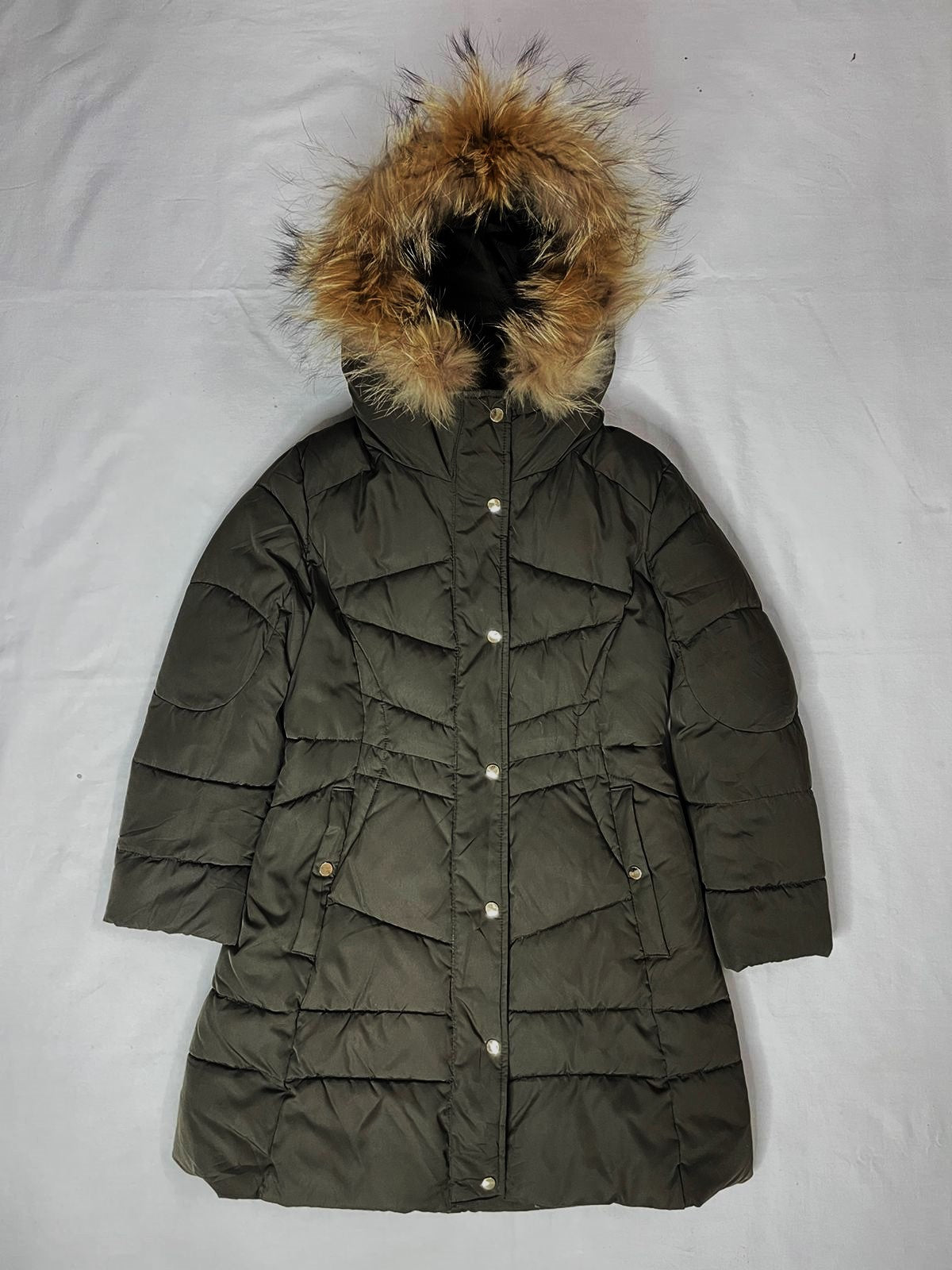 GGPX Ladies Premium Down Jacket – Army Green (Small)