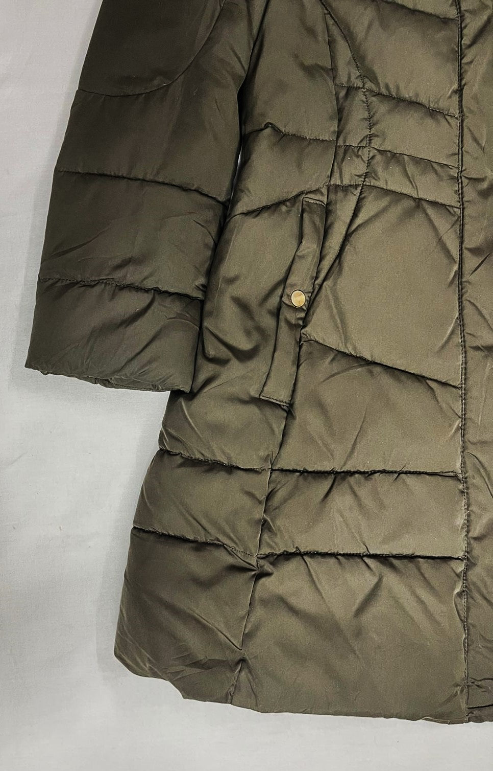 GGPX Ladies Premium Down Jacket – Army Green (Small)