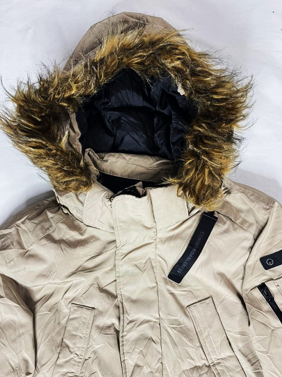 FRANK STONE Unisex Premium Jacket – Greyish Blonde (Medium)