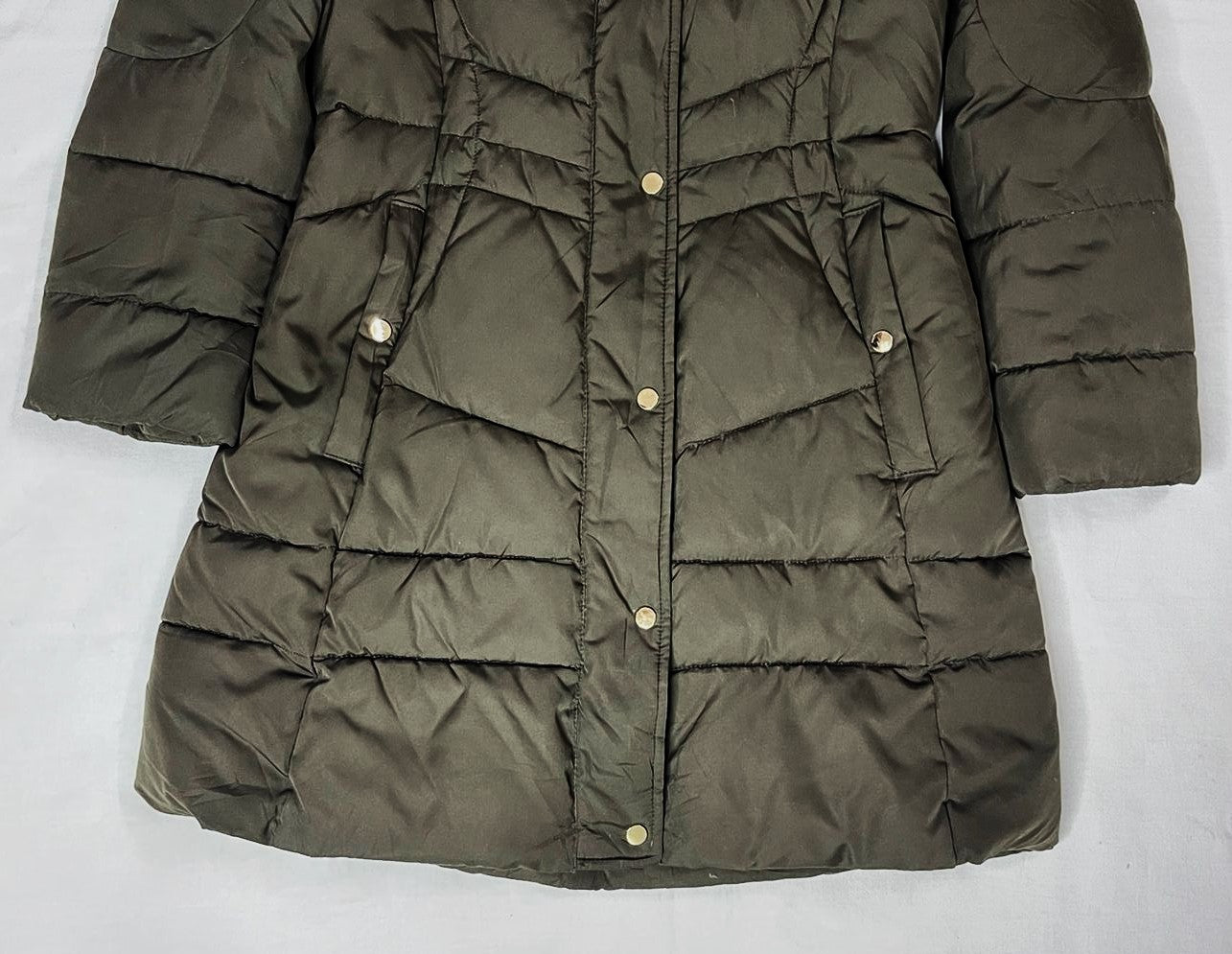 GGPX Ladies Premium Down Jacket – Army Green (Small)