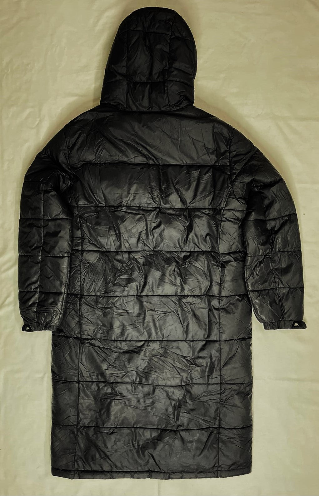 KAPPA Long Down Jacket – Black (Unisex L)