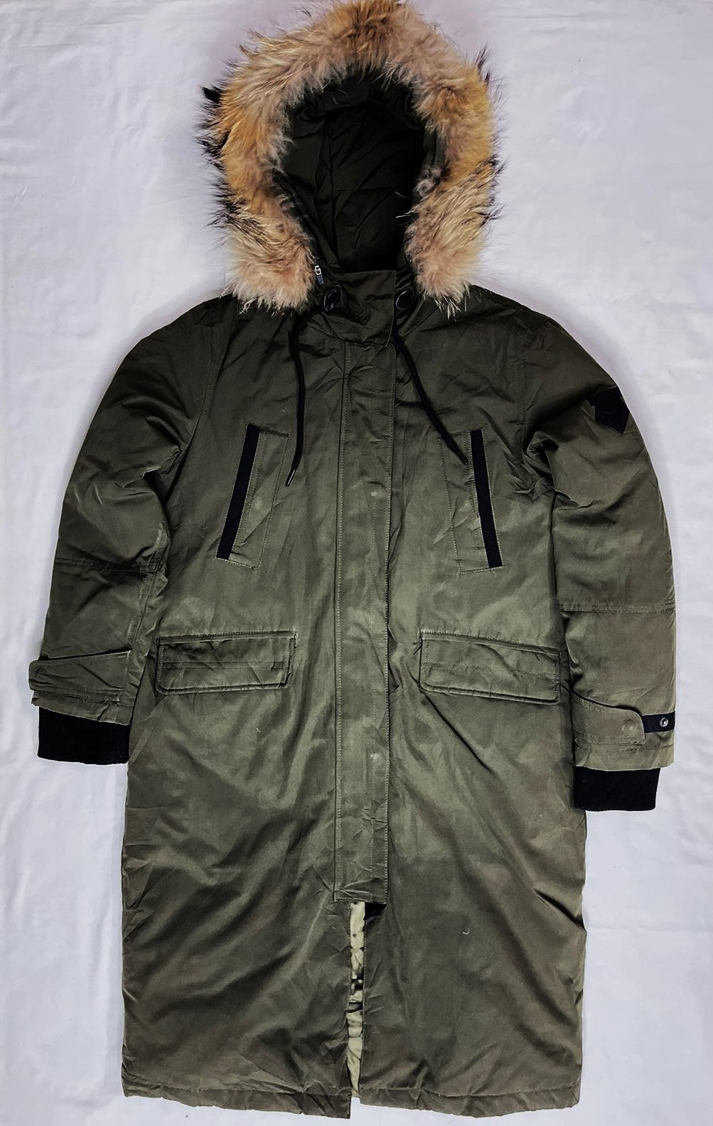 Seoul Puffer Jacket — Olive Green (Unisex)