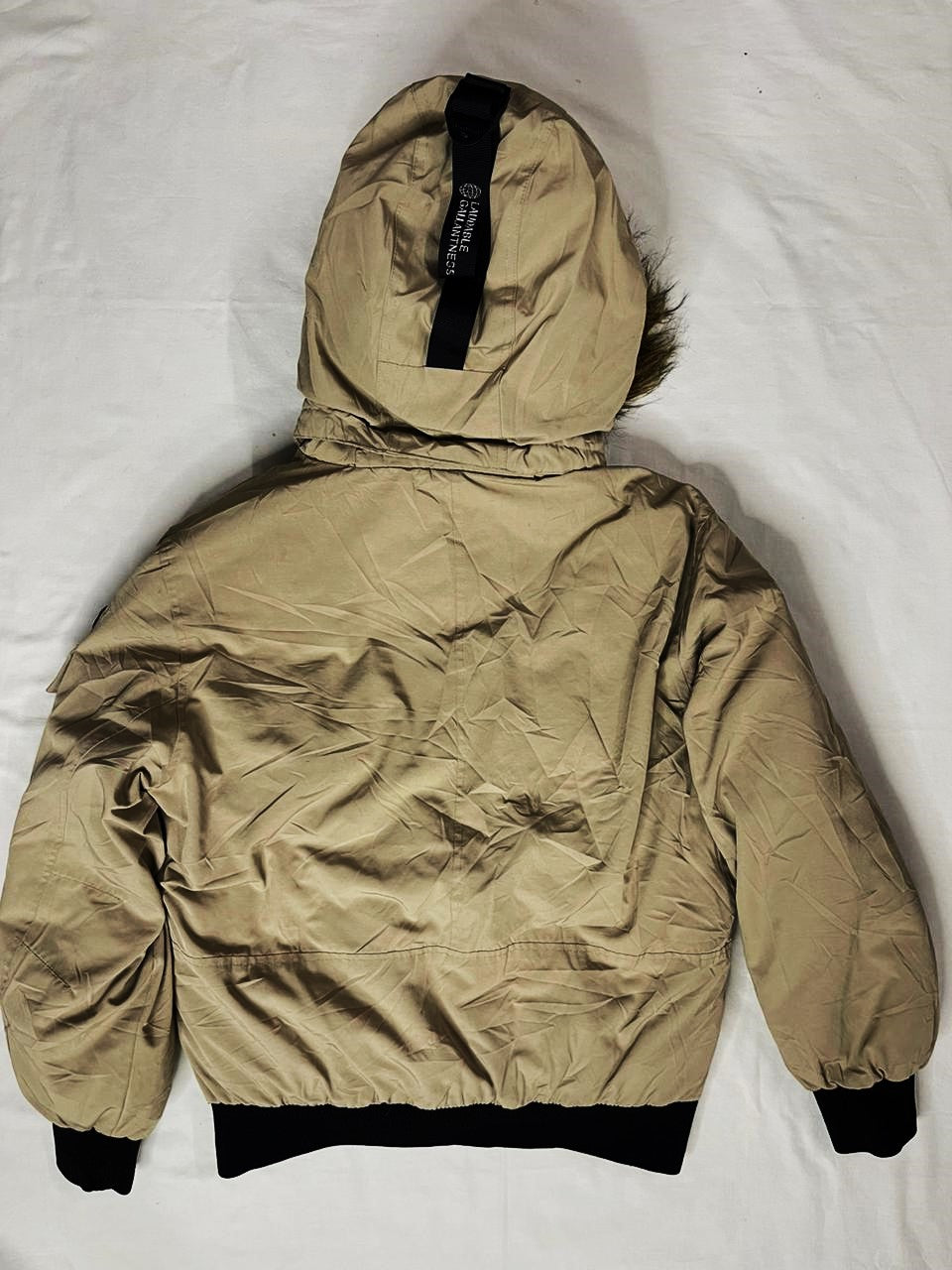 FRANK STONE Unisex Premium Jacket – Greyish Blonde (Medium)