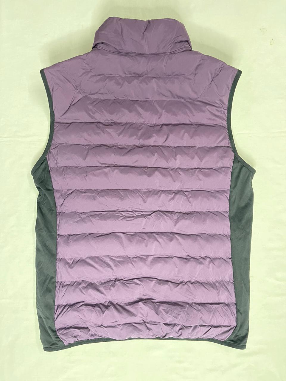 OAKS Sleeveless Down Jacket – Purple/Black – Unisex M