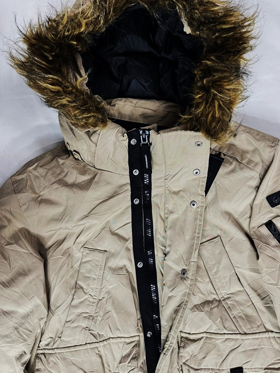 FRANK STONE Unisex Premium Jacket – Greyish Blonde (Medium)