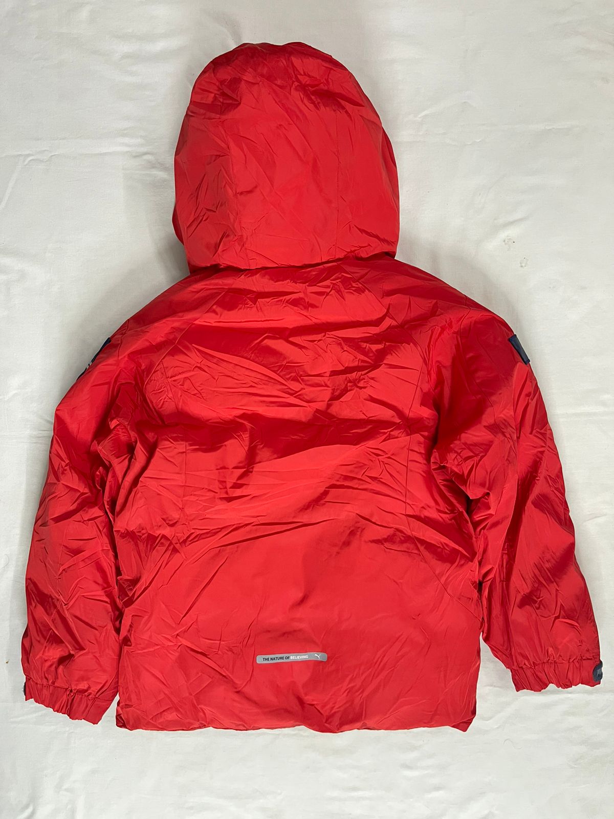 PUMA Red Premium Bomber Jacket – Small (Unisex)