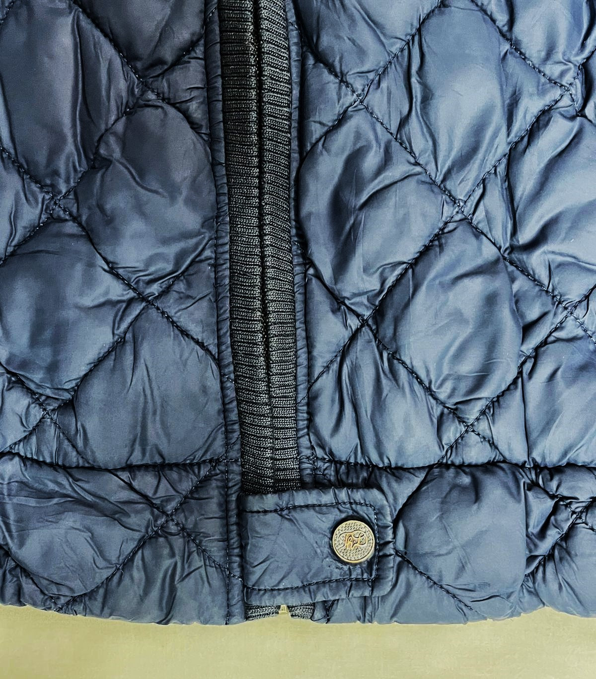 Tommy Hilfiger Navy Blue Bomber Jacket – Men’s XL