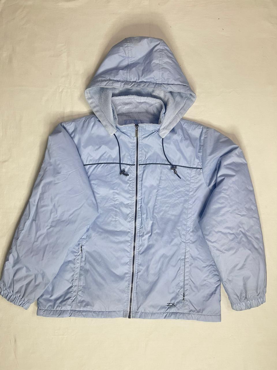 ZERO EXPOSUR Men’s Jacket – Sky Blue (Medium)