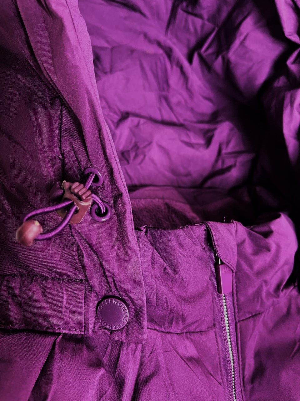 LEEWONJAE Girls Jacket – Purple (Medium)