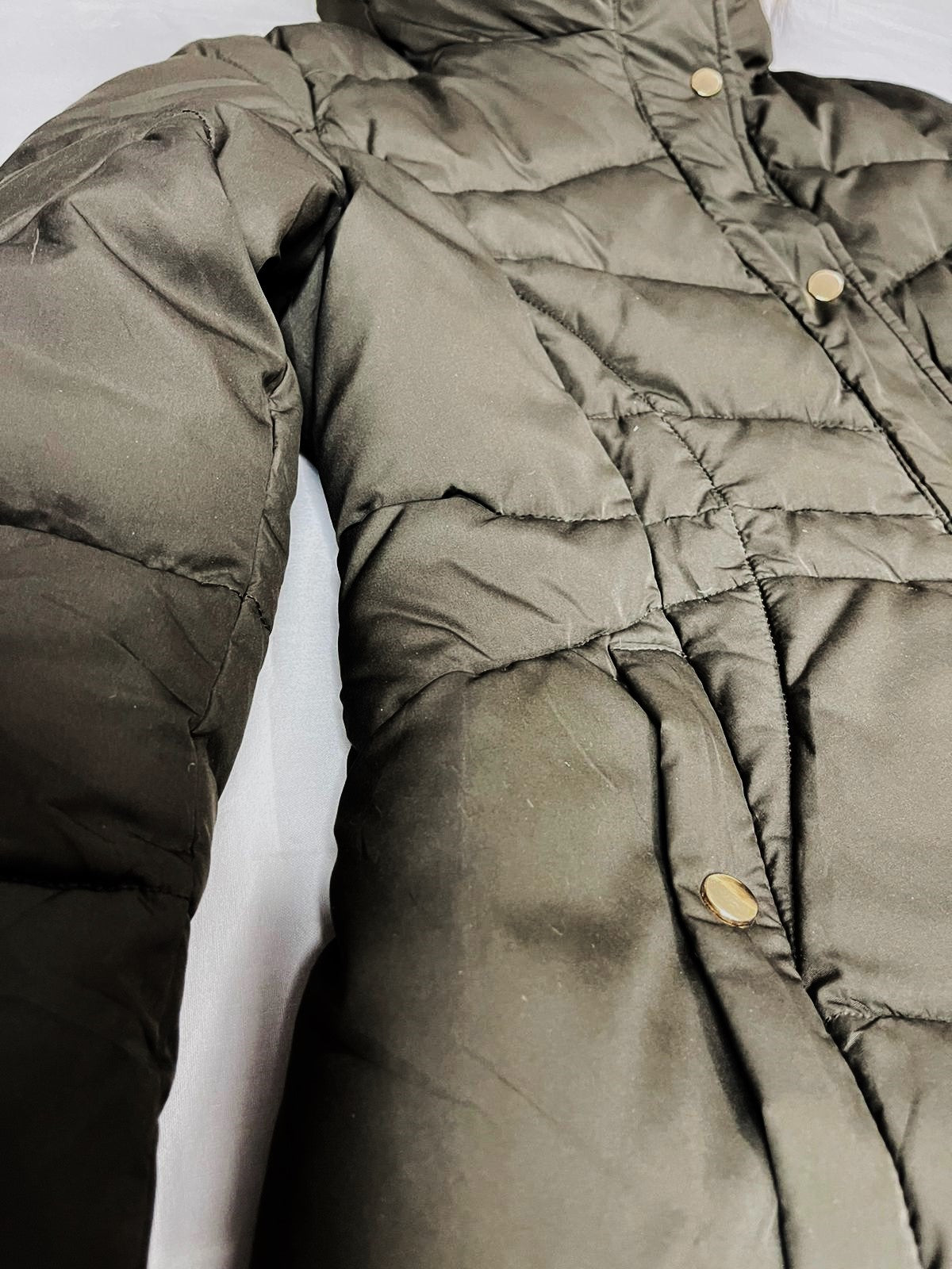 GGPX Ladies Premium Down Jacket – Army Green (Small)