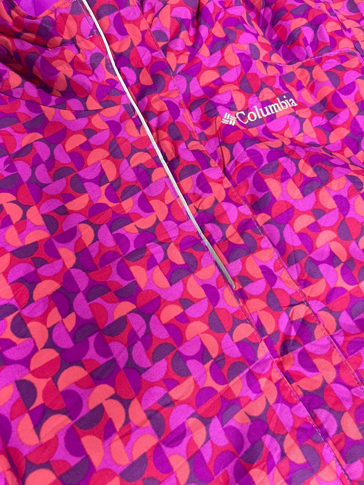 COLUMBIA Girls Puffer Jacket – Multicolor (Medium)