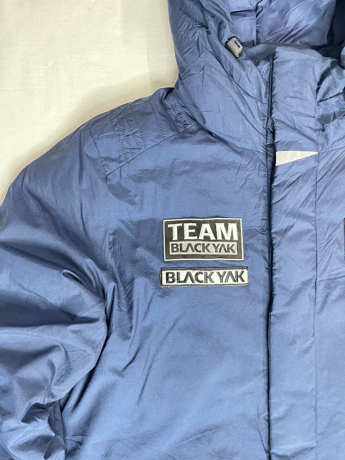 BLACK YAK Long Down Jacket – Blue (Men’s L)