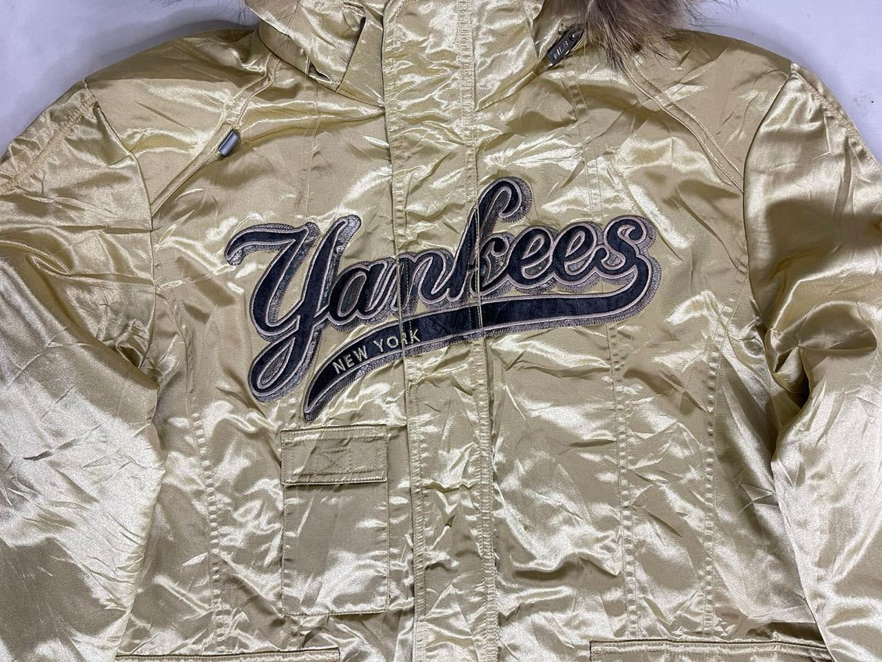YANKEES Golden Luxury Jacket – Unisex – USA Size L
