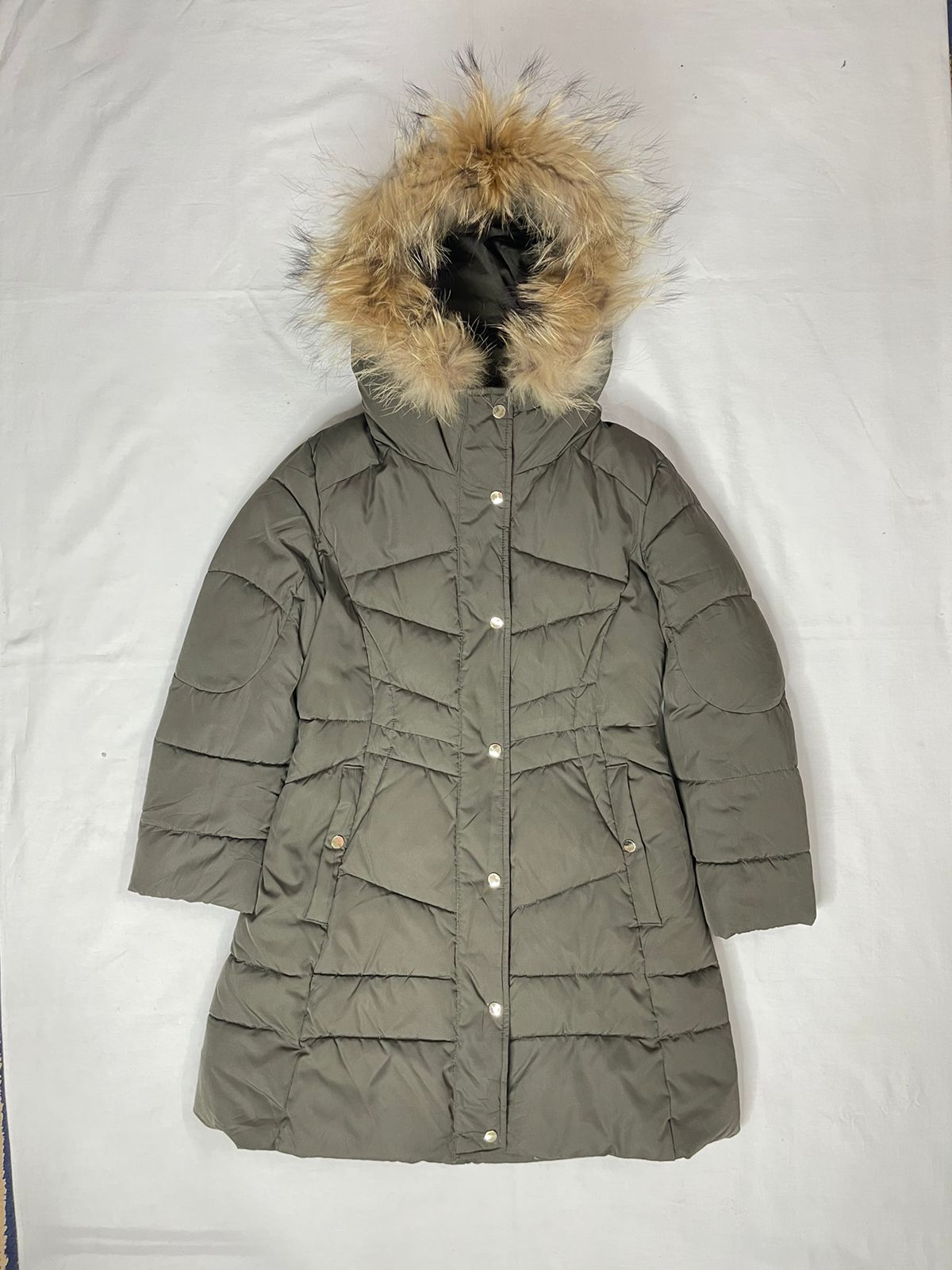 GGPX Ladies Premium Down Jacket – Army Green (Small)