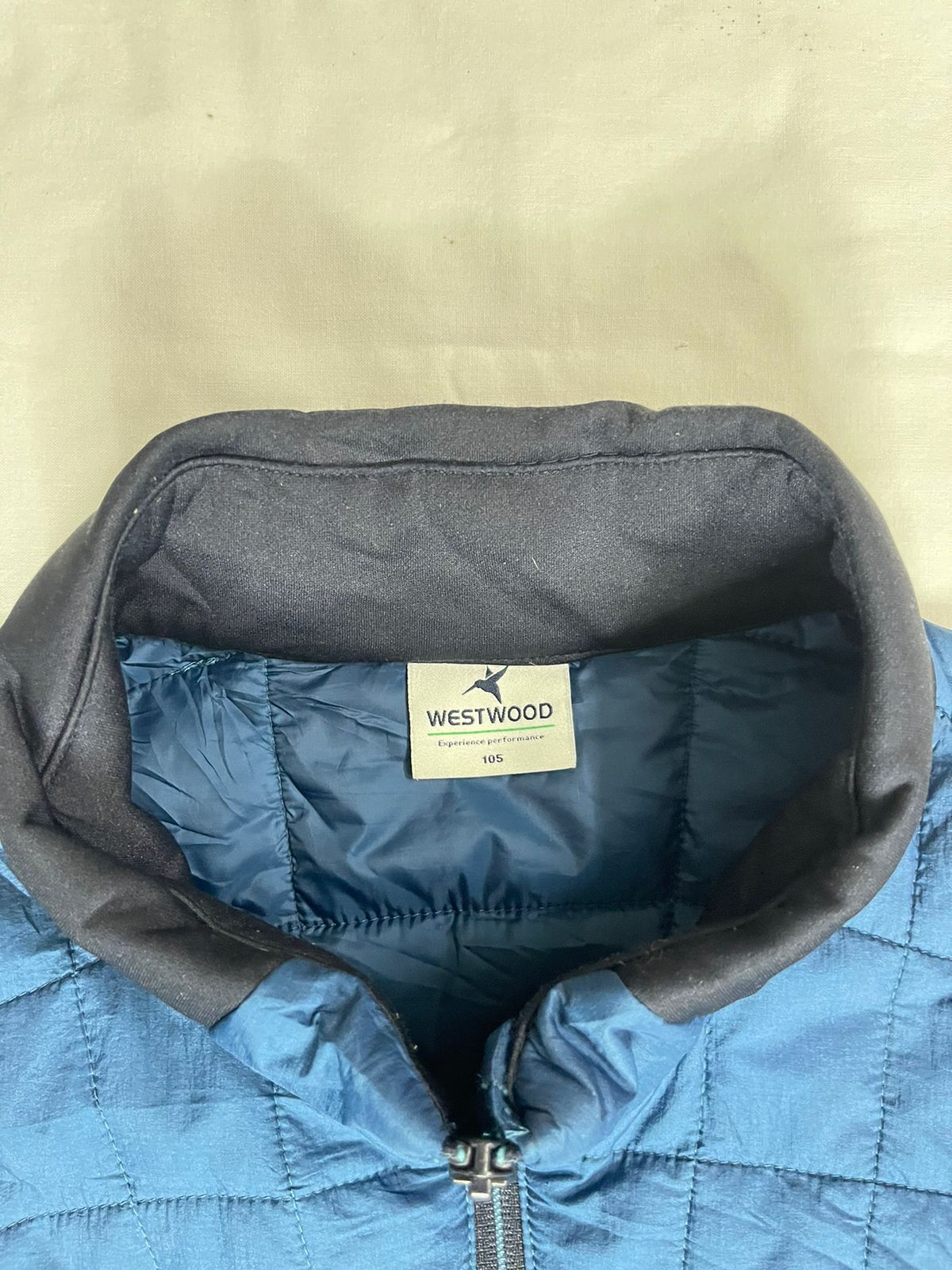 Westwood Blue & Black Bomber Jacket – Men’s Medium